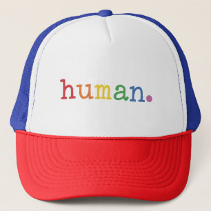 Gorra De Camionero Orgullo Humano LGBT Arcoíris Igualdad LGBTQ