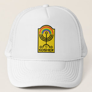 Gorra De Camionero Orgullo judío LGBTQ