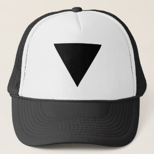 Gorra De Camionero Orgullo lésbico triángulo negro