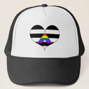 Gorra De Camionero Orgullo LGBTI de aliado directo