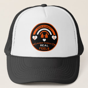 Gorra De Camionero Orgullo LGBTQ Gay de Discapacidad en silla de rued