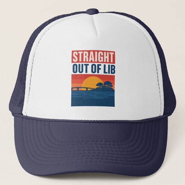 Gorra De Camionero Orgullo liberiano (Anverso)