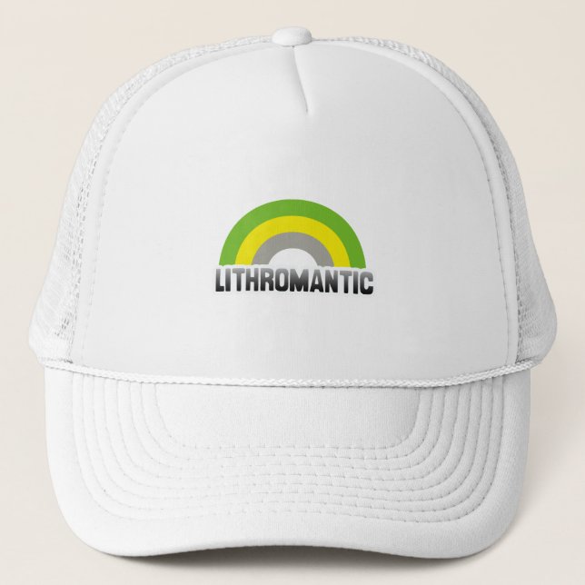 Gorra De Camionero Orgullo litromántico (Anverso)