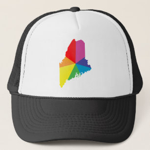 Gorra De Camionero orgullo maine.