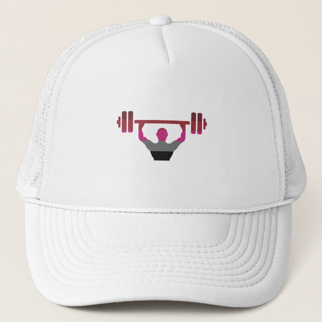 Gorra De Camionero Orgullo Muscular (Anverso)