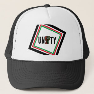Gorra De Camionero orgullo negro puño rojo verde panafricana unidad d
