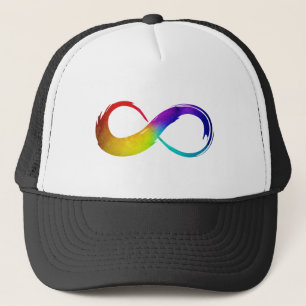 Gorra De Camionero Orgullo Neurodivergente de la Inifindad del Arcoir