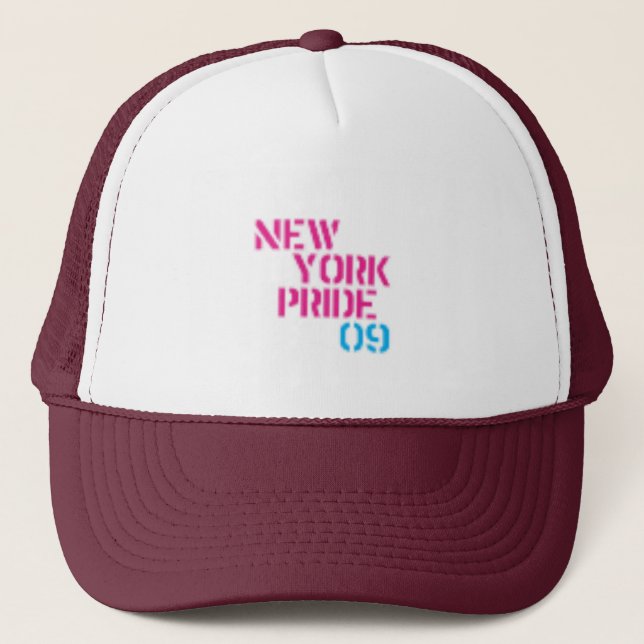 Gorra De Camionero orgullo ny 09 (Anverso)