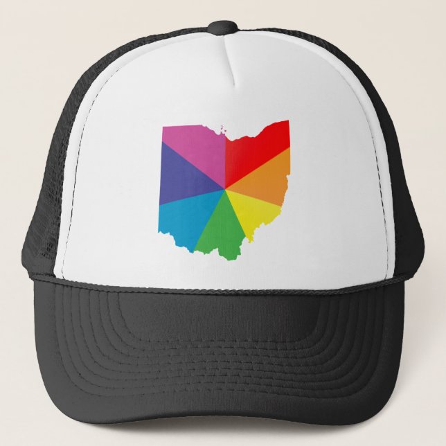 Gorra De Camionero orgullo ohio. (Anverso)