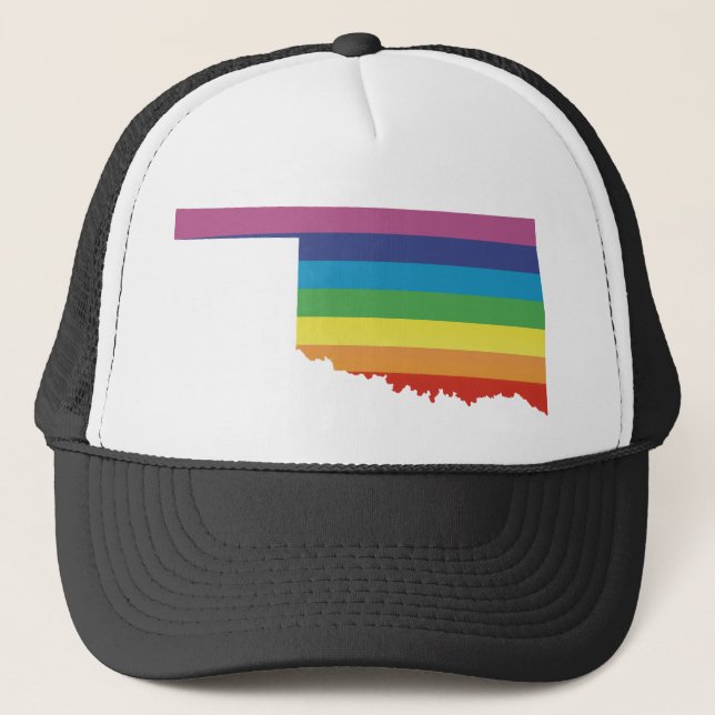 Gorra De Camionero orgullo oklahoma. (Anverso)