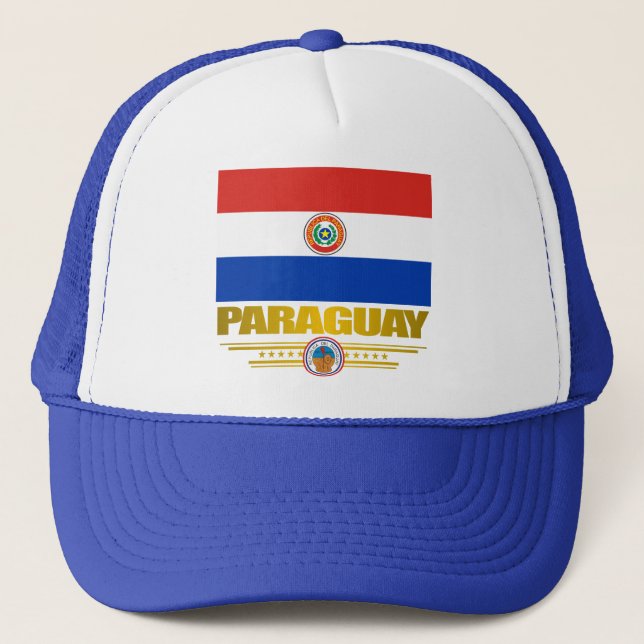 Gorra De Camionero "Orgullo Paraguay" (Anverso)