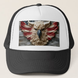 Gorra De Camionero 🦅 🌟 Orgullo Patriótico 🎩 ✨