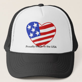 Gorra De Camionero ¡Orgullo patriótico! ¡Hecho orgulloso en los