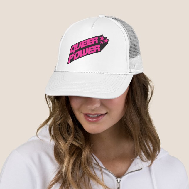 Gorra De Camionero Orgullo Poder Queer Y2K (In situ)