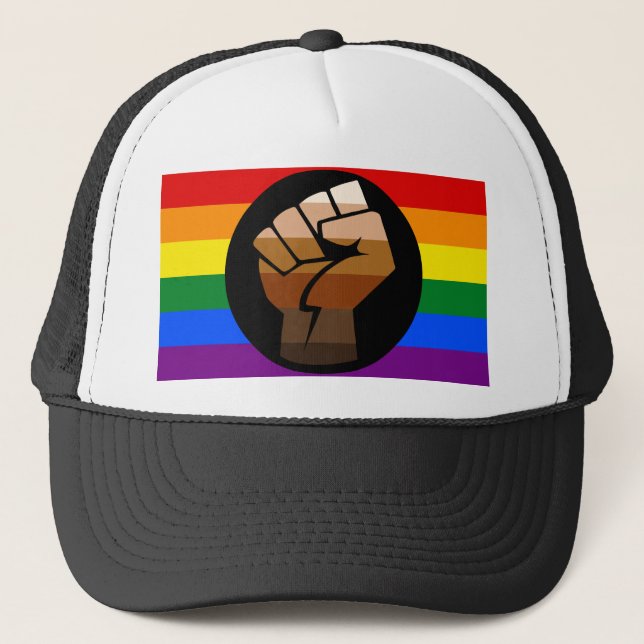 Gorra De Camionero Orgullo QPOC (Anverso)
