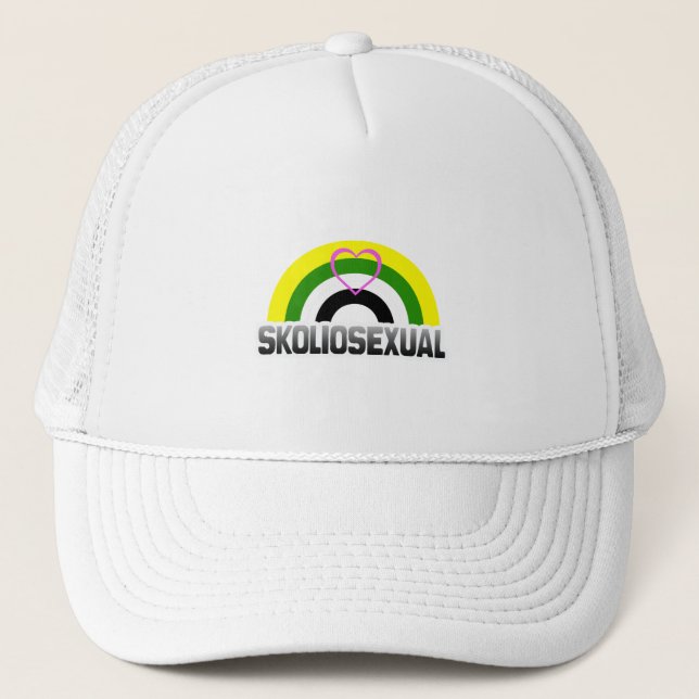 Gorra De Camionero Orgullo skoliosexual (Anverso)