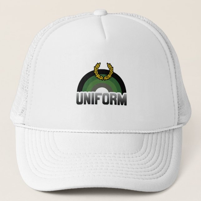 Gorra De Camionero Orgullo Uniforme (Anverso)