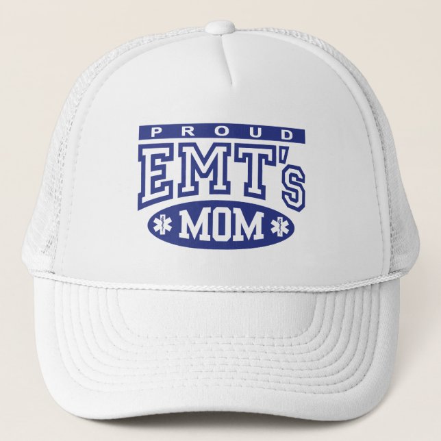Gorra De Camionero Orgullosa madre de EMT (Anverso)