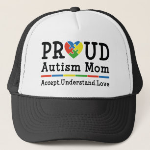 Gorra De Camionero Orgullosa madre del autismo