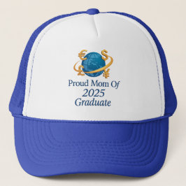 Gorra De Camionero Orgullosa Mamá del Econ Grad 2025 - Arte sobre mon