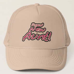 Gorra De Camionero Orgullosas camisetas y regalos de nueva tía