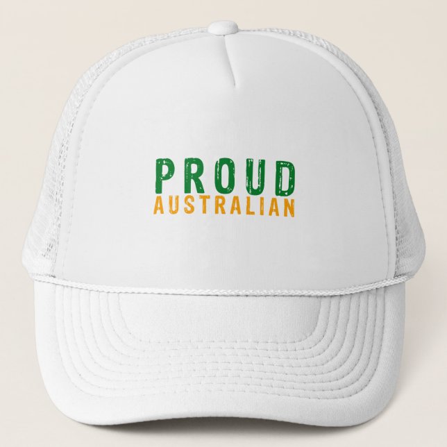 Gorra De Camionero Orgulloso australiano (Anverso)