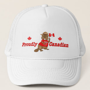 Gorra De Camionero Orgulloso castor canadiense