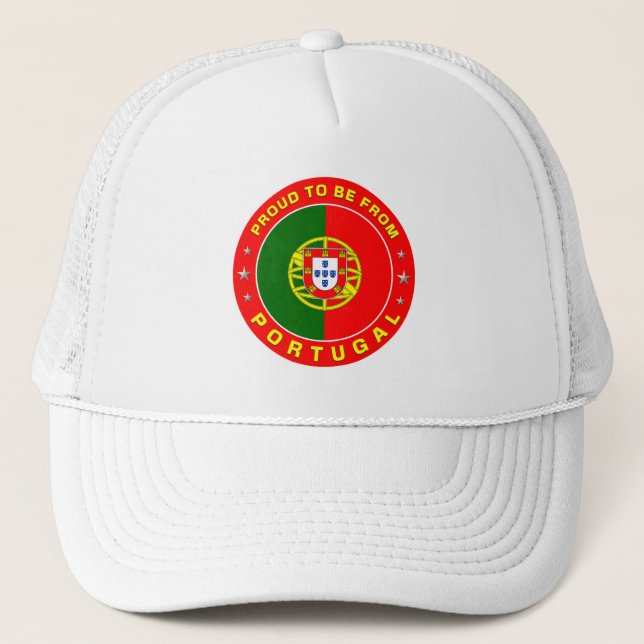 Gorra De Camionero Orgulloso De Ser De Portugal (Anverso)