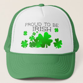 Gorra De Camionero Orgulloso de ser irlandés, Día de San Patricio