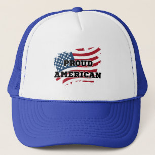 Gorra De Camionero Orgulloso Norteamericano