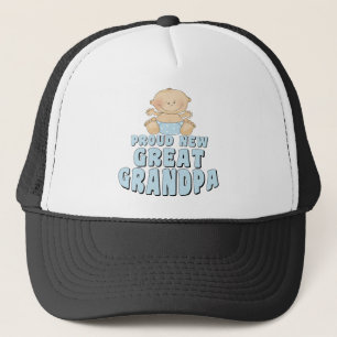 Gorra De Camionero Orgulloso nuevo bisabuelo chico