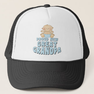 Gorra De Camionero Orgulloso nuevo bisabuelo chico