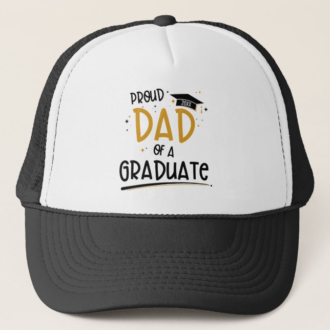 Gorra De Camionero Orgulloso padre de un graduado (Anverso)