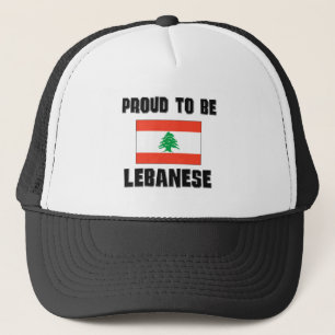Gorra De Camionero Orgulloso ser LIBANÉS