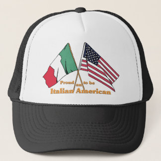 Gorra De Camionero Orgulloso ser un americano italiano