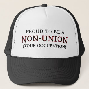 Gorra De Camionero "Orgulloso ser un ___no sindical "