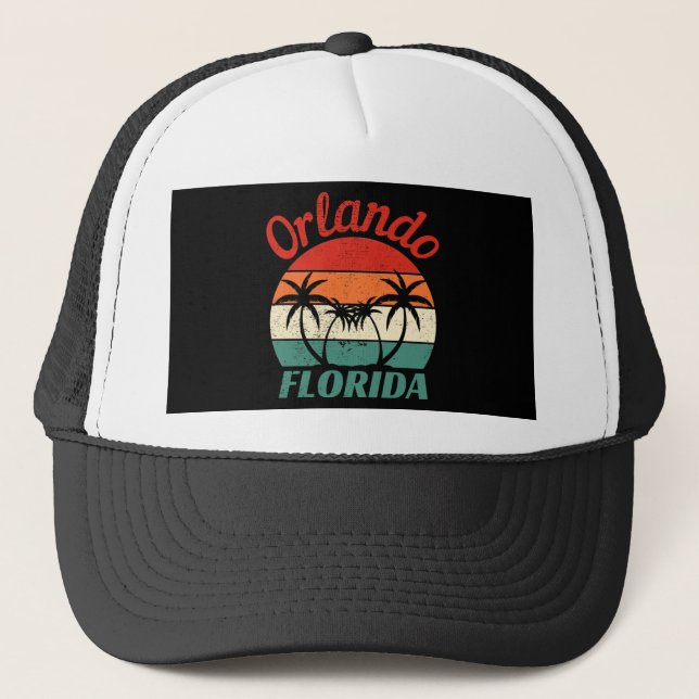 Gorra De Camionero Orlando Florida (Anverso)