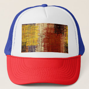Gorra De Camionero Ornamento bordado, líneas de colores, estilo bohem