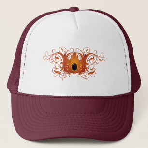 Gorra De Camionero Ornate Crown