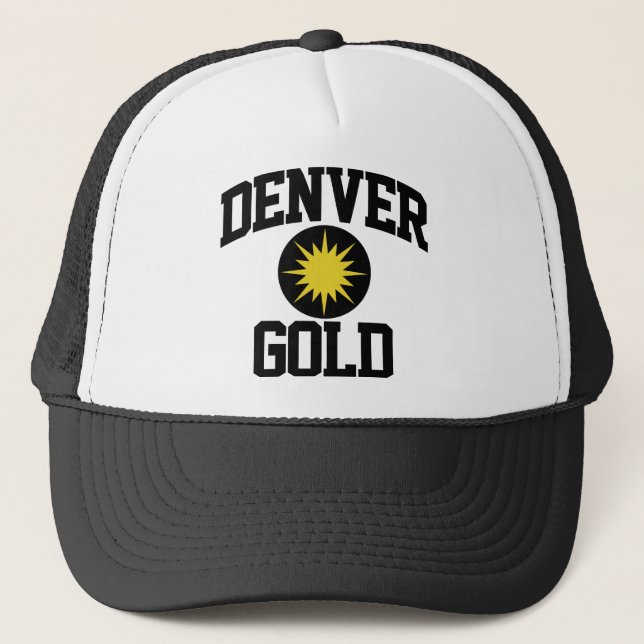 Gorra De Camionero Oro de Denver (Anverso)