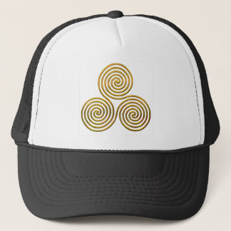 Gorra De Camionero Oro de Triskele