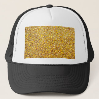 GORRA DE CAMIONERO ORO MODERNO FRESCO CON PURPURINA