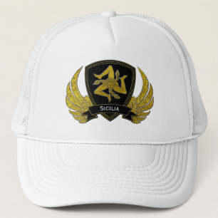 Gorra De Camionero Oro negro siciliano de Trinacria