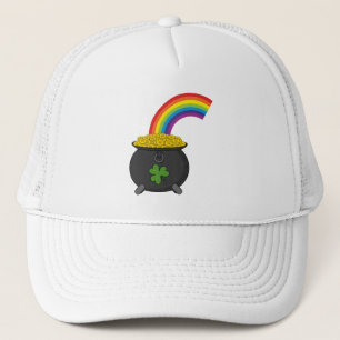 Gorra De Camionero Oro Personalizado arcoiris