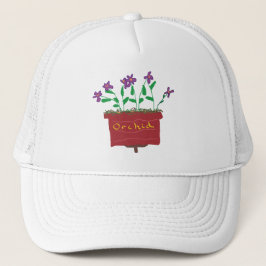 Gorra De Camionero Orquídea