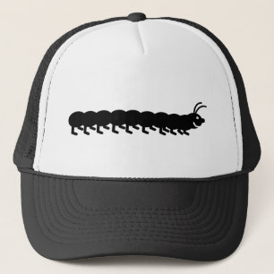 Gorra De Camionero oruga negra