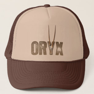 Gorra De Camionero Oryx - bestia del cráneo del desierto/de Namibia