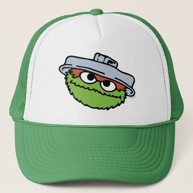 Gorra De Camionero Oscar el Grouch | Hoy Me Siento Grouchy. (Anverso)