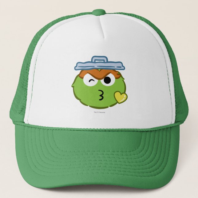 Gorra De Camionero Oscar: lanzando un beso (Anverso)