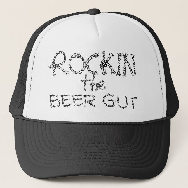 GORRA DE CAMIONERO OSCILACIÓN DE LA TRIPA DE LA CERVEZA (Anverso)